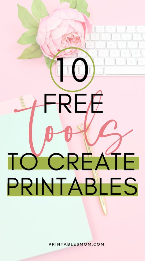 10 free resources you can use to create printables to sell online for FREE! #wheretosellprintables | Selling digital products online to make a passive income. #howtomakeandsellprintablesonline #printables #passiveincome |Selling printables on etsy | selling printables on Shopify | How to create printables to sell online #workfromhome #blogging #blogtips #shopify #etsy #woocommerce.#digitalmarketing #onlinemarketing #socialmediastrategy #contentmarketing #SEOstrategy #digitaladvertising How To Price Digital Products, Commercial Use Printables, How To Create Printables, Ideas For Printables To Sell, How To Use Canva For Printables, How To Create A Digital Product, Free Digital Products To Sell, Free Digital Printables, How To Create Digital Stickers