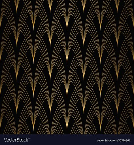 Black And Gold Background, Gold Art Deco Pattern, Texture Designs, Art Deco Motifs, Gold Vector, Flex Design, Sofa Design Wood, Deco Pattern, Moroccan Mosaic