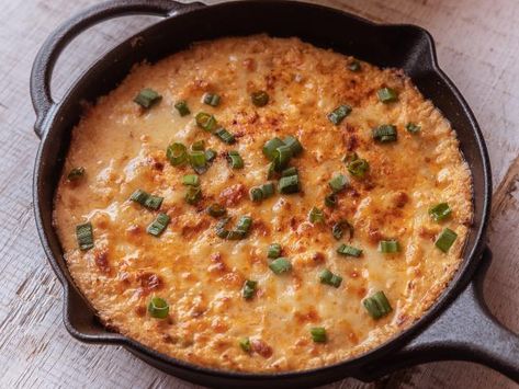 Crab Rangoon Dip Recipe | Ree Drummond | Food Network - use swerve brown sugar for low-carb and a low-carb dipper Instead of the wonton. Crab Rangoon Dip Recipe, Rangoon Dip, Ree Drummond Recipes, Crab Rangoon Dip, Hot Crab Dip, Crab Rangoon, Crab Dip, Pioneer Woman Recipes, Wonton Wrappers