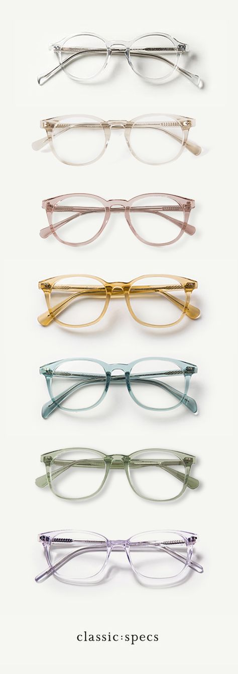 Crystal Glasses Frames, Eye Glasses Aesthetic, Womens Eye Glasses, Frames For Glasses, Colorful Glasses Frames, Pink Glasses Frames, Cute Glasses Frames, Glasses Frames Trendy, Classy Glasses