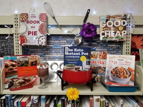 Cookbook Library Display, Mexican Cooking, Library Displays, Fix It