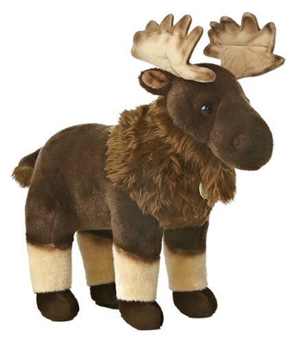 Aurora World Miyoni Moose 14.5" Plush Aurora https://smile.amazon.com/dp/B00B4WJ036/ref=cm_sw_r_pi_dp_U_x_IFwFCbEVPS1RX Realistic Stuffed Animals, Sewing Stuffed Animals, Pbs Kids, Teddy Bear Stuffed Animal, Cute Stuffed Animals, Animal Crafts, Plush Animals, Kids Safe, Antlers