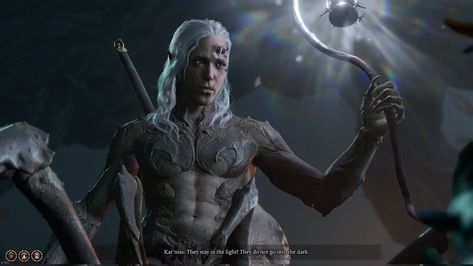 (3) #karniss - Search / X Baldurs Gate 3 Karniss, Karniss Bg3, Karniss Baldurs Gate, Drider Male Art, Baldur's Gate, Dark Elf, True Art, Creature Art, Gate