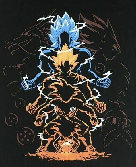 Evolution Wallpaper, Goku Evolution, Goku Transformations, Dragonball Evolution, Dragon Ball Super Saiyan, Goku Pics, Super Saiyan Goku, Dragon Ball Tattoo, Dragon Ball Wallpaper Iphone