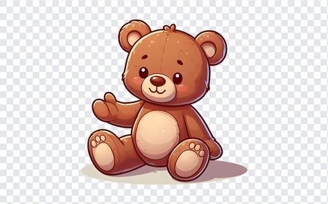 Teddy Bear Clipart PNG Teddy Bear Vector, Animated Fonts, Teddy Bear With Heart, Teddy Bear Clipart, Bear Vector, Bear Clipart, Graphic Design Projects, Free Vectors, Png Download