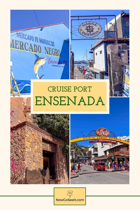 We explore what to do in Ensenada cruise port including shopping in Ensenada, Mexico, Ensenada beaches near cruise port, brewery Ensenada, best wineries in Ensenada, Ensenada excursions, and a map of Ensenada cruise port. If you're on a Catalina Ensenada cruise, Ensenada Princess cruise, or Carnival Ensenada cruise, these activities in Ensenada are for you. Find things to do in Ensenada with a family. Ensenada Mexico Cruise Port, Ensenada Cruise, Mexican Cruise, Ensenada Mexico, Cruise Ports, Mexico Cruise, Cruise Excursions, Princess Cruise, Family Cruise