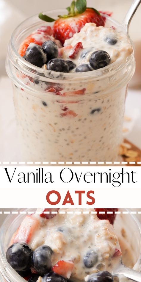 Meal Prep Overnight Oats, Overnight Oats With Oat Milk, Almond Milk Overnight Oats, Overnight Oats With Almond Milk, Overnight Oats Without Milk, Oatmilk Overnight Oats, High Fiber Overnight Oats, Overnight Oats Yogurt, Overnight Oats With Greek Yogurt