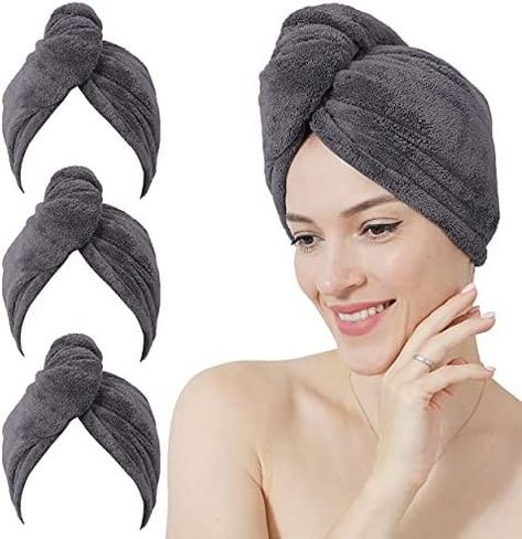 Fluffy Bath Towels, Microfiber Hair Towel, Remove Makeup From Clothes, Hair Towel Wrap, Hair Turban, Hair Frizz, Towel Wrap, Hair Towel, Velvet Hair