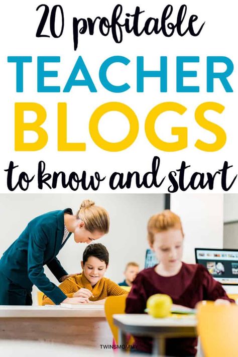 Teacher Website Ideas, Teacher Content Ideas, Teacher Influencer, Types Of Blogs, What Is Education, Childcare Teacher, Twins Mommy, Ap Government, Teacher Development