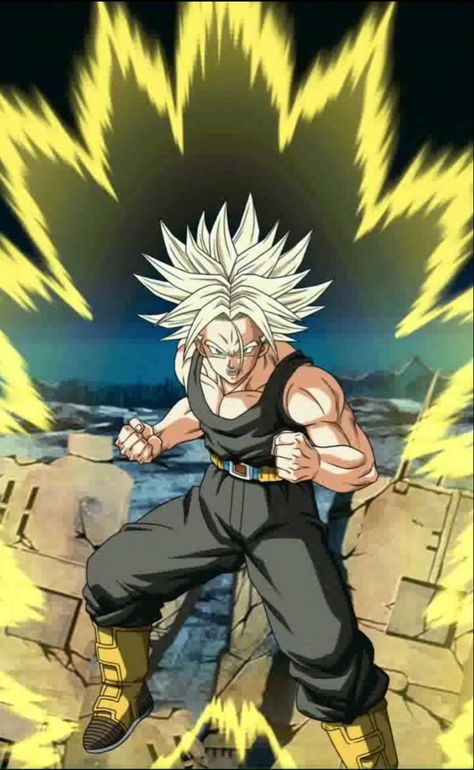 Future Trunks Dbz, Super Saiyan Trunks, Trunks Dbz, Image Dbz, Image Moto, Future Trunks, Call Of Duty Black Ops, Dragon Ball Image, Anime Dragon Ball Goku