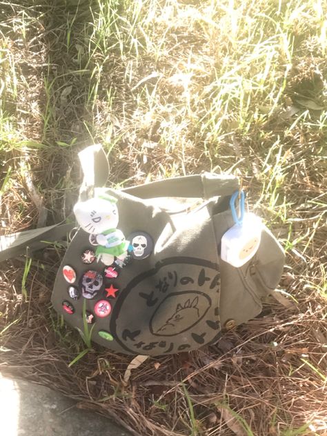 Totoro Messenger Bag, Totoro Bag, Ghibli Core, Totoro Backpack, Swaggy Fits, Carryon Bag, Aesthetic Bag, Image Swag, Bag Pins