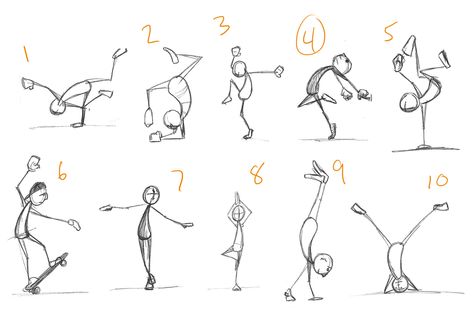 Zach Bova Character Animator: Balance Sketches Dance Cartoon, Sketch Pose, Animation Mentor, Person Sketch, Anime Char, Cartoon Tutorial, Figure Sketch, Facial Expressions Drawing, Stick Figure Animation