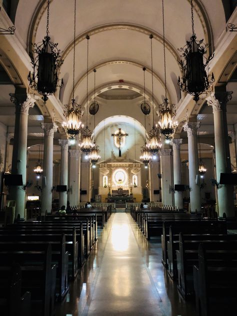 📍Holy Rosary Parish Church Angeles City, Pampanga Angeles City Pampanga, Holy Rosary, Santa Rita, Rosary, Angeles, Ceiling Lights, Quick Saves