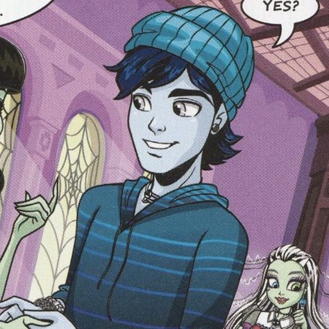 billy in one of the monster high comics, art by kellee riley ! :) Monster High Boys, Blind Girl, Arte Monster High, Monster High Pictures, Moster High, Personajes Monster High, Monster High Art, Monster High Characters, Ever After High