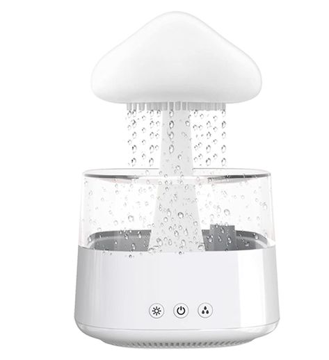 Diffuser Cute, Cloud Diffuser, Desk Fountain, Cloud Humidifier, Cloud Rain, Sensory Lights, Rain Cloud, Rain Clouds, Air Humidifier