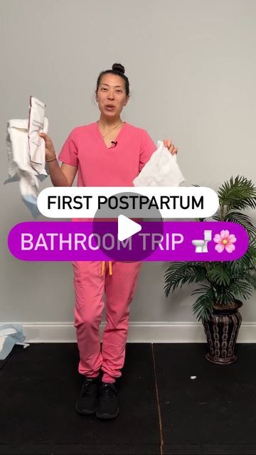 New Parent | Newborn & Baby Care | Starter Kit on Instagram: "🚽✨ Your First Postpartum Bathroom Trip ✨🚽

Hey new moms! We’ve got you covered with these essential tips for your first bathroom trip after giving birth, shared by the amazing Gina, MS, & Roxanne, RN, BSN, Doula/Labor Nurse + Fitness Trainers. 

1️⃣ Get up slowly: Move out of bed gently to avoid any sudden drops in blood pressure. It’s all about taking it easy! 🌸 

2️⃣ Walk with assistance: Have your partner or nurse help you to the bathroom. Use the pad underneath you to catch any drops of blood. 🩸 

3️⃣ Pee with ease: Use a Peribottle to water down and prevent any stinging. 🚽 

4️⃣ Gentle rinse: Use the Peribottle to rinse your perineal area gently. 

5️⃣ Make your postpartum pad: Fold a blue chuk longways, add 4 maxi pad Postpartum Bathroom, Maxi Pads, Labor Nurse, Newborn Baby Care, Maxi Pad, Or Nurse, Baby Care Tips, After Birth, After Giving Birth