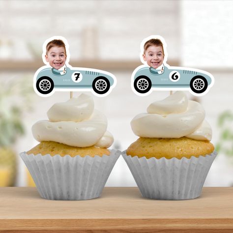 Please take note that this is a digital printable file. No physical item will be delivered to you. This listing is only for 1 photo. Race Car Photo Cupcake Toppers, Face Cupcake Toppers, Personalized Red Vintage Car Cupcake Toppers, Racing Birthday Party Decor, Two Fast Birthday Toppers, Fast One Party, Two Fast Cupcake Topper, Racing Birthday Decoration, Retro Car Birthday Party, Race Car Party Favor, Race Car Theme Party, ANY AGE 2 Fast Birthday Party Cupcakes, Race Car Party Printables, Car Cupcake Toppers, Race Car Party Favors, Racing Birthday Party, Photo Cupcake Toppers, Face Cupcake Toppers, Cars Party Favors, Cars Cupcakes