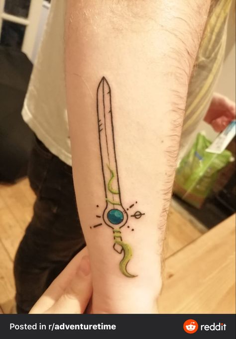 Finn Swords Tattoo, Finn’s Swords Adventure Time Tattoo, Adventure Time Swords Tattoo, Adventure Time Fern Tattoo, Finns Swords Adventure Time Tattoo, Finn Swords Adventure Time, Adventure Time Swords, Finn Tattoo, Nose Tattoo