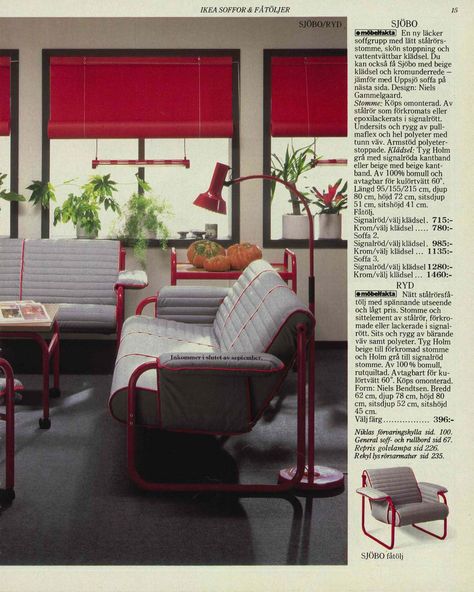 IKEA Museum - sv-1982 - Sida 14-15 Vintage Ikea, Vintage Interior Design, Vintage Interior, Ariana Grande, Outdoor Furniture Sets, Outdoor Furniture, Magazine, Interior Design, Outdoor Decor