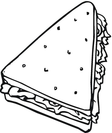 Sub Sandwich coloring sheets. Flextangle Template, Bread Clipart, Pizza Coloring Page, Emoji Coloring Pages, Award Ribbons, Birthday Coloring Pages, Embroidery Template, Cartoon Coloring Pages, Coloring Pages To Print