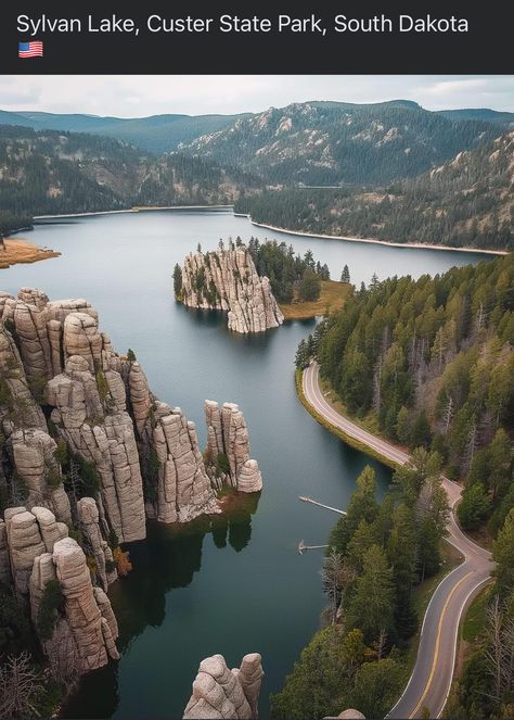 Custer State Park South Dakota, Hiking Usa, South Dakota Travel, Hiking Places, Sylvan Lake, Custer State Park, Travel Locations, Road Trip Usa, Beautiful Places To Travel