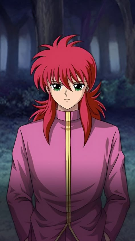 Dennis Ghost Fighter, Kurama Yuyu Hakusho, Hiei X Kurama, Kurama Yyh, Handsome Anime Characters, Shuichi Minamino, Kurama X Botan, Yu Yu Hakusho Kurama, Anime Mood Board