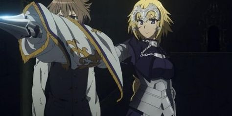 For the Holy Grail--Fate Series Watch Order Anime Mc, Joan Of Arc Fate, Watching Anime, Fate Apocrypha, Fate Stay Night Anime, Joan Of Arc, Fate Zero, Fate Series, Stay Night