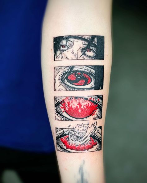 Fan on Instagram: “❣️Custom Itachi in EVA style❣️ Took 4h Thank you!! #naruto #narutotattoo #narutoedit #customtattoo #customwork #narutoink #itachi #red…” Shen Long Tattoo, Evangelion Tattoo, Rune Tattoo, Manga Tattoo, Japan Tattoo Design, Naruto Tattoo, Cartoon Character Tattoos, Neck Tattoo For Guys, Tatuaje A Color