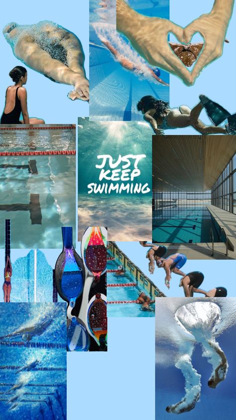 # SWIMMING 🏊‍♀️ Swim Motivation, Swimming Sport Aesthetic Wallpaper, Competitive Swimming Wallpaper, Swimming Classes Aesthetic, Competitive Swimming Aesthetic, Syncronized Swim Aesthetic, Swim Team Pictures, Competive Swimming Aesthetic, Competitive Swimming