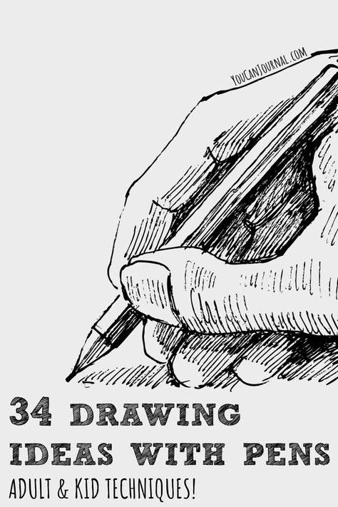 Looking for some new drawing ideas with pens? Whether a beginner, pro, or even a kids, find lots of new ink techniques for everyone HERE! Pen Drawing For Beginners, How To Sketch With Pen, Quick Pen Sketches, Easy Pen Drawings For Beginners, Sketch Practice For Beginners, Simple Pen Drawings, Braids Cornrows Hairstyles, Pen Doodles Easy, Braids Hairstyles With Beads