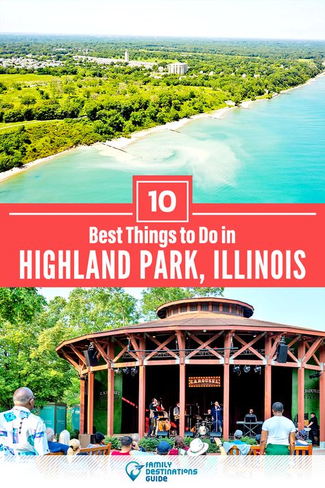 Highland Park Chicago, Highland Park Illinois, Chicago Kids, Family Destinations, Free Things To Do, Family Trip, Vacation Places, Highland Park, Trip Ideas