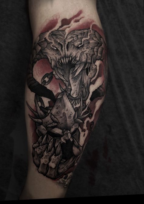 Balrog Tattoo Design, Nazgul Art, Balrog Tattoo, Lord Of The Rings Nazgul, Tattoo Design Arm, Norse Mythology Tattoo, Japanese Tattoos For Men, Lotr Tattoo, Lord Of The Rings Tattoo