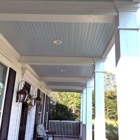 Top 70 Best Porch Ceiling Ideas - Covered Space Designs Porch Ceiling Ideas, Patio Ceiling Ideas, Ceiling Options, Screened Porch Designs, Ceiling Materials, Porch Ceiling, Beadboard Ceiling, Ceiling Ideas, Colored Ceiling