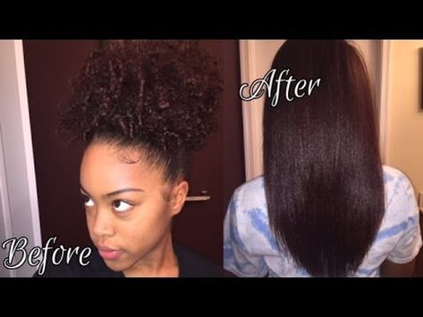 3c/4a Natural Hair | How I Straighten/Flat Iron - https://blackhairinformation.com/video-gallery/3c4a-natural-hair-straightenflat-iron/ Grow Curly Hair, 3c/4a Natural Hair, Flat Iron Natural Hair, Natural Hair Journey Tips, Hair Journey Tips, 3c 4a Hair, 3c Curly Hair, 4a Natural Hair, Brush Straightener