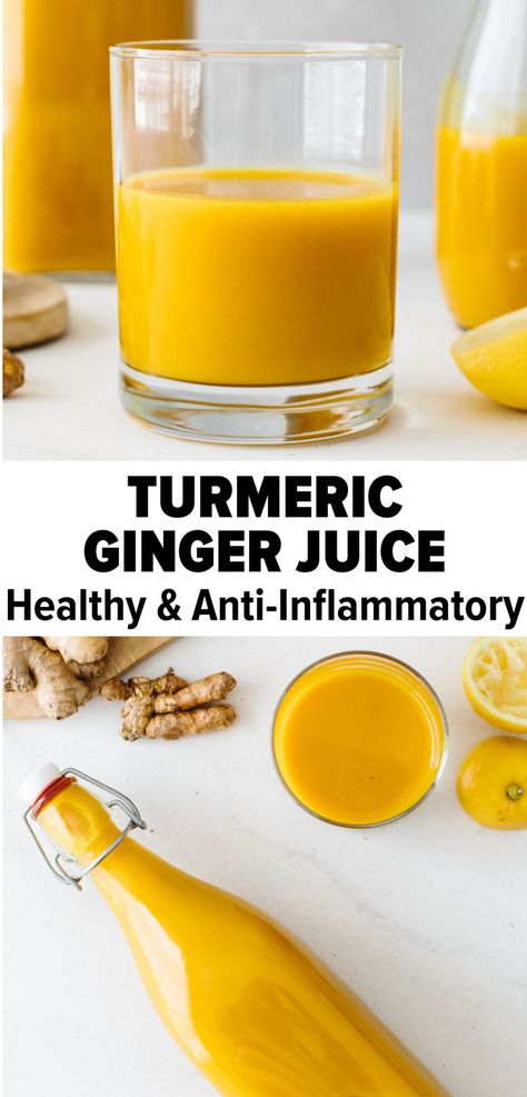 Turmeric Recipes Drinks, Jamu Juice, Herbal Drink, Turmeric Drink, Turmeric And Ginger, Turmeric Juice, Ginger Drink, Turmeric Recipes, Fresh Turmeric