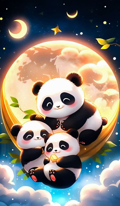 Panda Wallpaper Iphone, Panda Bears Wallpaper, Panda Background, Cute Panda Drawing, 숲 사진, Cute Panda Cartoon, Panda Artwork, Panda Drawing, طابع بريدي