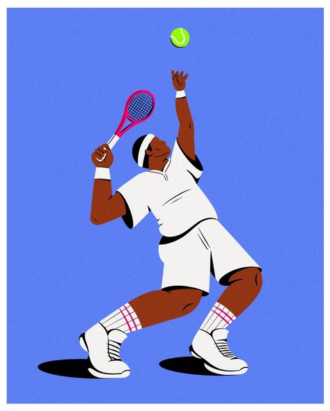 Wimbledon is full swing in the London - #B9_Illustration .⁣ .⁣ .⁣ .⁣ #posterdesign #designfeed #designeveryday #posterdesigncommunity #graphicdesign #itsnicethat #illustration #illustrator #tdkpeepshow #graphicinspiration #inspofinds #graphicjuice #dribble #graphicdesigndaily #heydesign #typography #typographydesign #fruitsartclub #tennis #tennis🎾 #wimbledon #london #ldn Sporty Illustration, Tennis Editorial, Tennis Illustration, Outfits Illustration, Tennis Wimbledon, Sports Illustration, Tennis Outfits, Sport Illustration, Characters Design