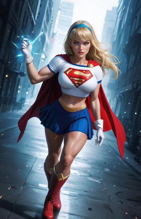 Supergirl by JFsGallery Kal El Superman, Supergirl 2, Supergirl Art, Superman And Wonder Woman, Modern Myth, Superhero Suits, Supergirl Comic, Super Woman, Supergirl Dc