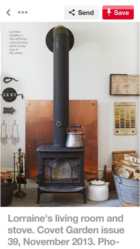 Wood Stove Decor, Fireplace Wood Burning, Wood Stove Surround, Stove Decor, Wood Stove Hearth, Wood Stove Wall, Wood Burning Stoves Living Room, Fireplace Wood, Wood Stove Fireplace