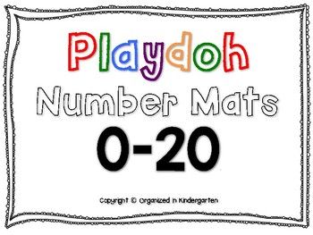 Playdoh Number Mats 0-20 is perfect for your math centers. Have your students work with playdoh while making each number. Below on each number mat is a tens frame. At the end of the packet are two blank tens frame pages to have your student practice making each number Playdoh Number Mats, Play Doh Mats, Tens Frame, Playdoh Mats, Primary Maths, Ten Frame, Teaching Kindergarten, Play Doh, Math Centers