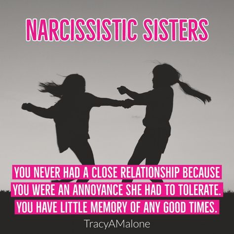 Sisters should be inseparable unless yours is a #narcissist. There was never a bond & there are no good memories to share. #narcissism #covertnarcissist #narcissisticabuse #narcissistabusesupport #tracyamalone #divorcingyournarcissist #divorcinganarcissist #youcantmakethisshitup Toxic Sisters Quotes, Toxic Older Sister, Sister Jealousy Quotes, Narcissistic Sister Quotes, Narcissistic Siblings, Toxic Families, Narcissistic Sister, Toxic Mother, Narcissistic Quotes