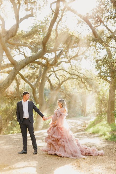 Maternity Fairytale Photography, Maternity Photoshoot Gowns, Pink Maternity Dress Photoshoot, Pink Dress Maternity Pictures, Enchanted Maternity Shoot, Castle Maternity Shoot, Fairytale Maternity Shoot, Princess Maternity Shoot, Whimsical Maternity Shoot