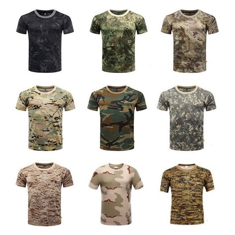 Camouflage T Shirts, Tactical Shirt, Henley Shirt Men, Athleisure Women, Mens Henley, Short Sleeve Shirt Women, Edc Gear, Military Army, Outdoor Fashion