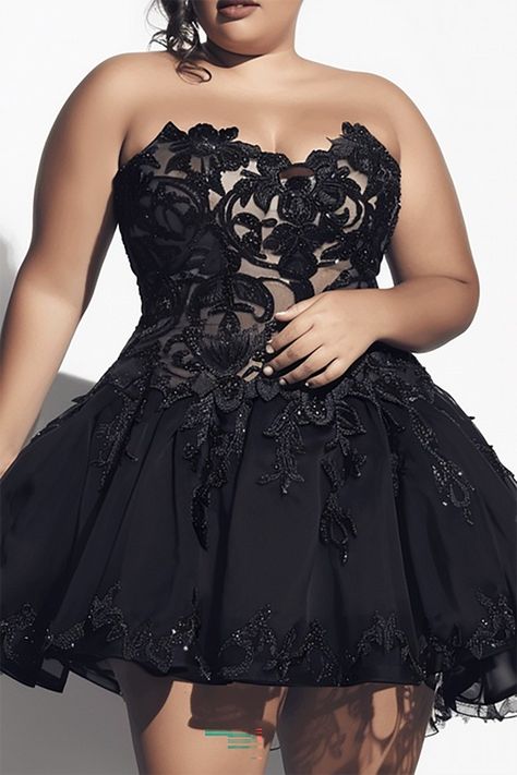 Plus Size Black Outfits Plus Size Black Outfits, Summer Tips, Dresses Occasion, Plus Size Party, Nyc Shopping, Embroidery Lace, Photography Model, Spring Dress, Stylish Shoes