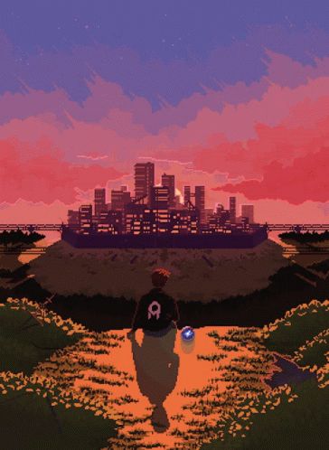 View Vista GIF - View Vista City - Discover & Share GIFs 8 Bit Pixel Art, Pixel Art Minecraft, 8 Bit, Pixel Art, Minecraft, Gif, Building, Art