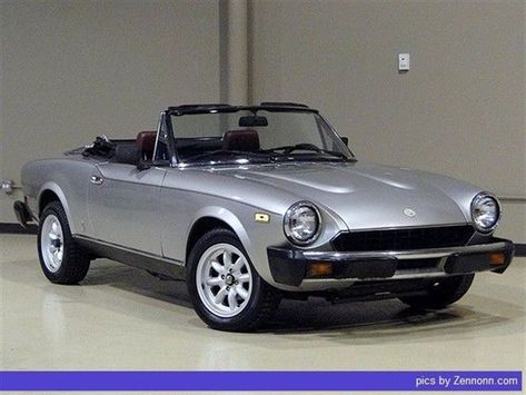 Fiat 124 Sport 2-dr Fiat 124 Sport Spider, New Pickup Trucks, Fiat Spider, Car Man Cave, Fiat 850, Fiat 124 Spider, Fiat Cars, Fiat Abarth, Exotic Sports Cars