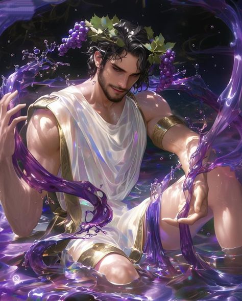 Dionysus Greek Mythology, Adonis Greek, Greece Gods, Dionysus God, Greek Deities, God Dionysus, Greek Pantheon, Beautiful Sketches, Character Inspiration Male