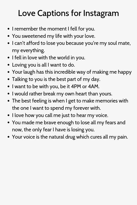 from these Instagram captions you are little  bit able to show your feeling for your partner you have.. Captions For Instagram Love, Couple Instagram Captions, Instagram Caption Lyrics, Funny Instagram Captions, Love Captions, Witty Instagram Captions, Short Instagram Captions, Together Quotes, Selfie Captions