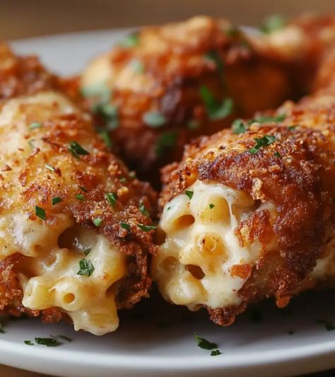 Crispy Mac and Cheese Rolls: The Ultimate Comfort Food Snack - Greenku Recipes Mac & Cheese Balls, Crispy Mac And Cheese, Mac N Cheese Bites, Mac N Cheese Balls, Mac And Cheese Bites, Cheese Rolls, Food Snack, Cheese Rolling, Cheese Bites