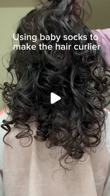 RareBreedKids on Instagram: "Baby sock to achieve overnight curls  . . . . . #overnightcurls #heatlesscurls" How To Do Sock Curls Overnight, Sock Curls Overnight, Sock Curls, Overnight Curls, Heatless Curls, Instagram Baby, August 12, Baby Socks, New Hair